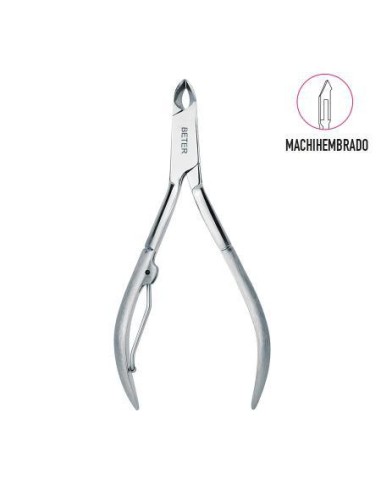 Alicate manicura pieles superpuesto inoxidable